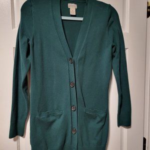 Duluth Women's Shiftless Cardigan Sweater, Size XS